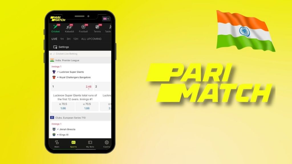 How to bet on cricket with Parimatch app in India